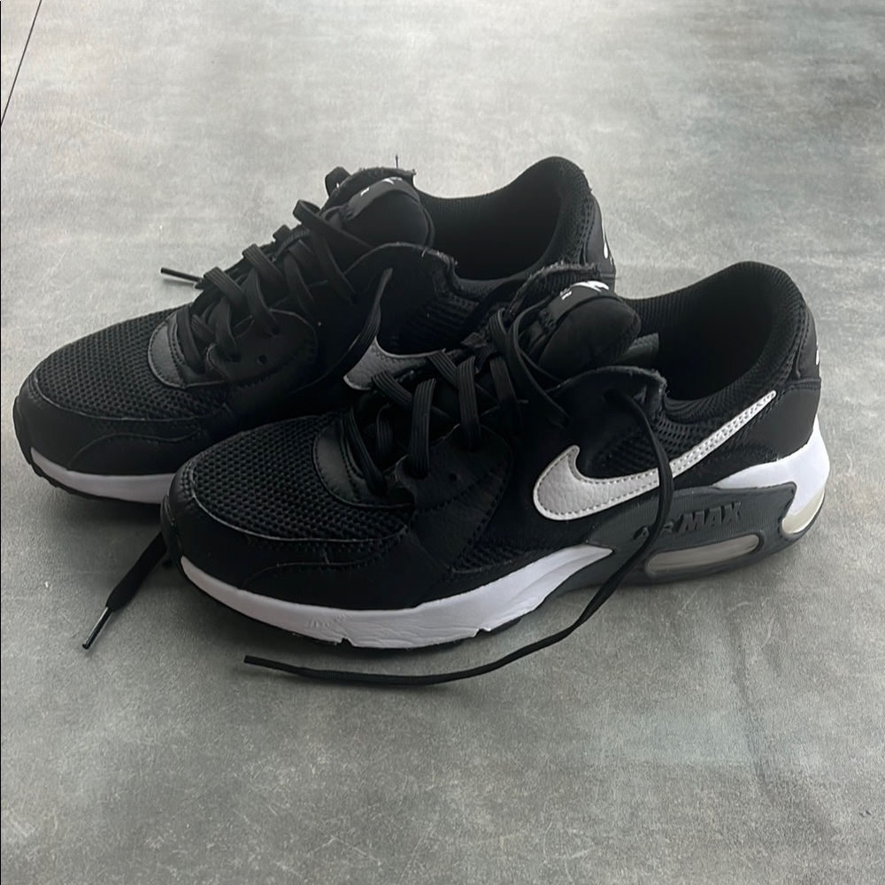 Nike Black and White Air Max Sneakers